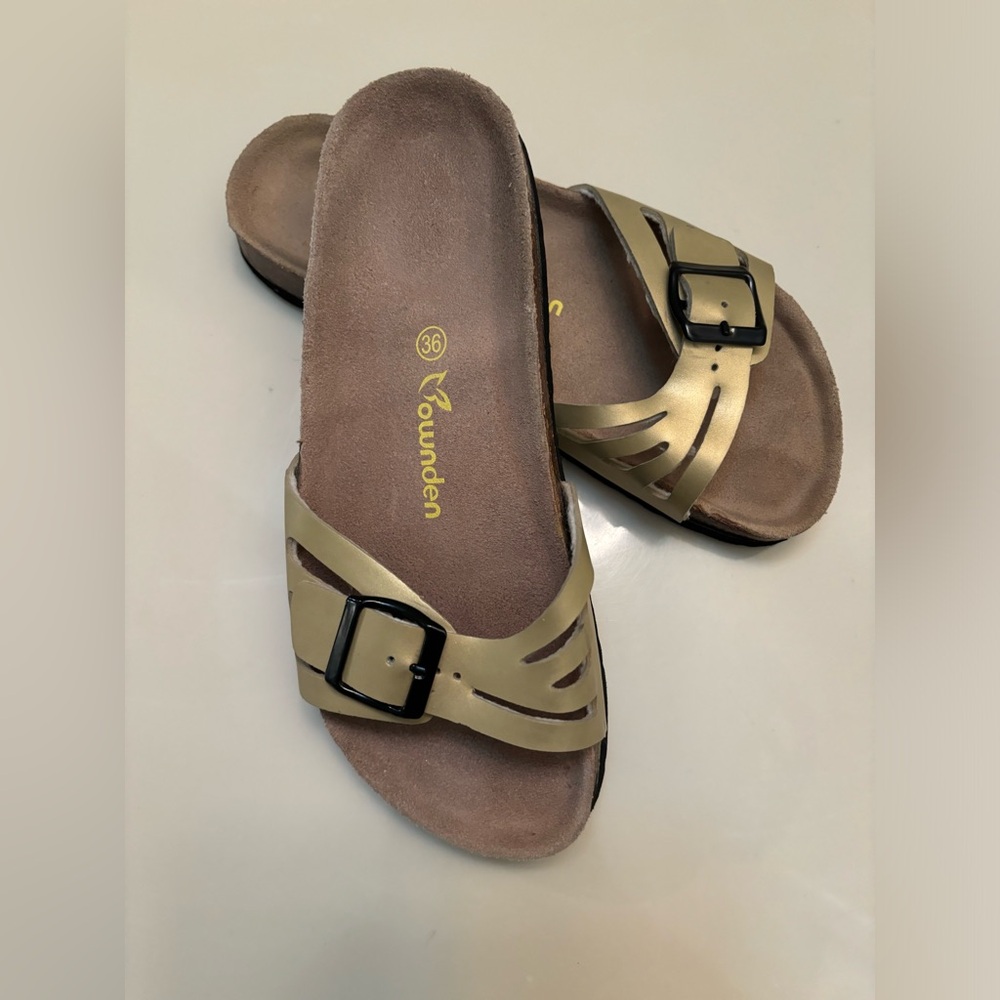 Like New Birkenstock-like sandals.